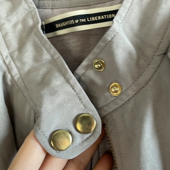NWOT Daughters of the Liberation - Lightweight cropped jacket - Picture 5 of 14